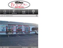 Tablet Screenshot of baysideautoworks.com